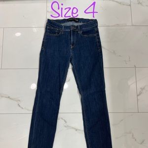 EXPRESS SKINNY MID-RISE JEANS- Size 4R